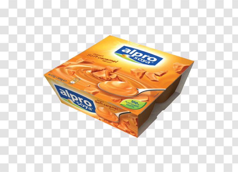 Soy Milk Dessert Soybean Alpro - Supermarket - Caramel Pudding Transparent PNG