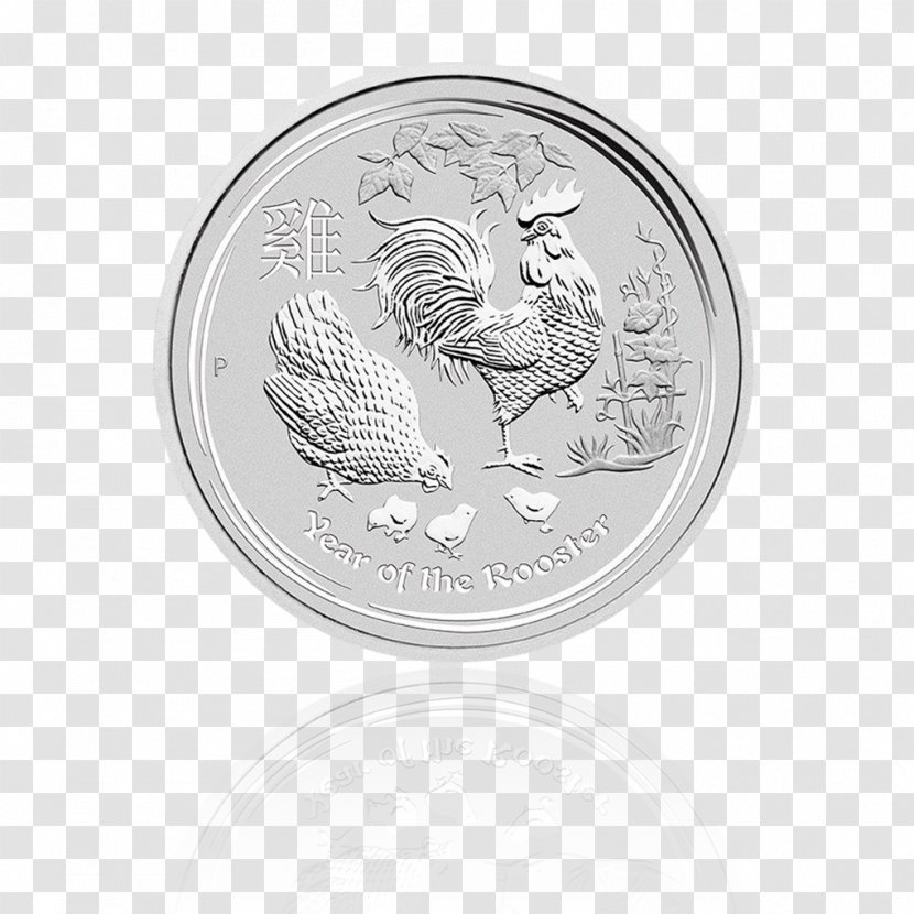 Perth Mint Silver Coin Bullion - Lunar Series Transparent PNG