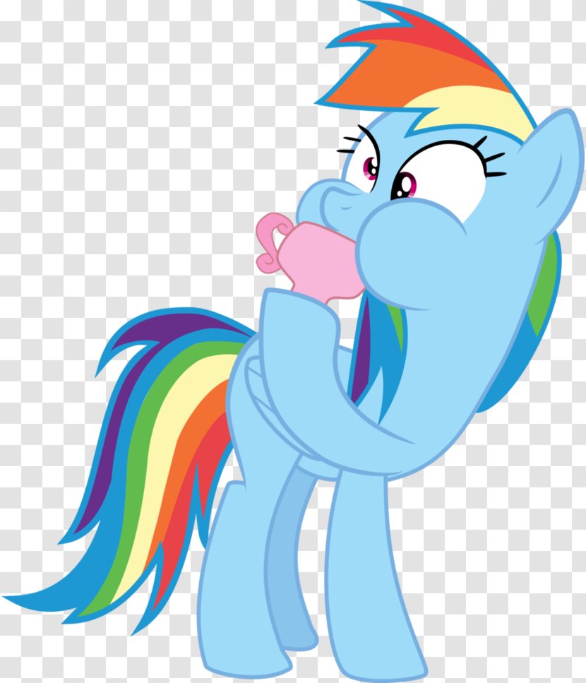 Pony Fan Art Clip - Wing - Little Rainbow Dash Transparent PNG