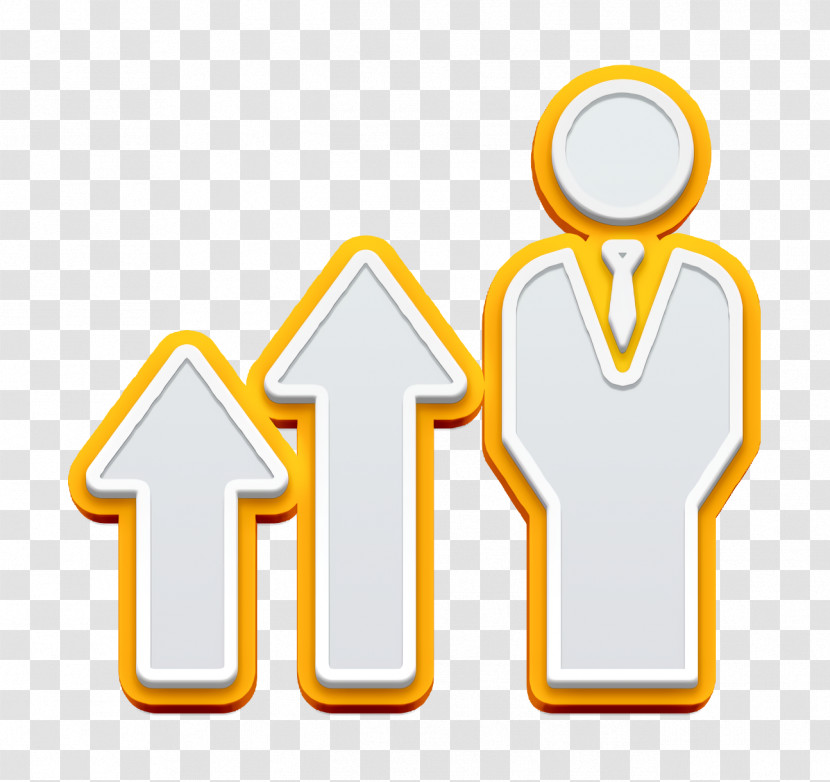Promotion Icon Filled Management Elements Icon Businessman Icon Transparent PNG
