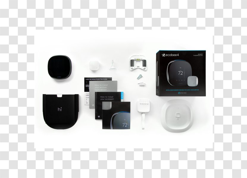 Amazon.com Ecobee Ecobee4 Smart Thermostat - Make Adjustments For Weather Transparent PNG