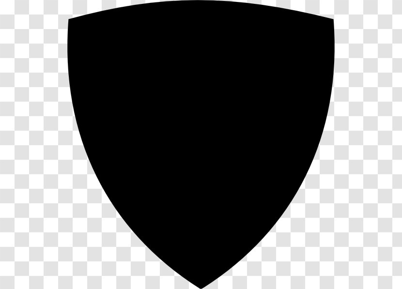 Black Heraldry Sable Escutcheon Tincture - Badge Cliparts Transparent PNG