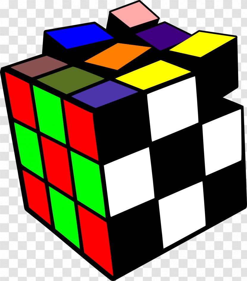 Clip Art - Game - Colorful Cube Transparent PNG