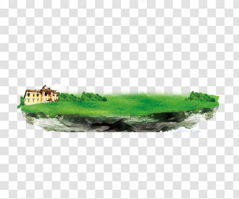 Creativity - Lawn - Floating Island Transparent PNG