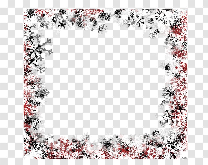 Snowflake Winter Illustration - Snow - Border Dream Transparent PNG