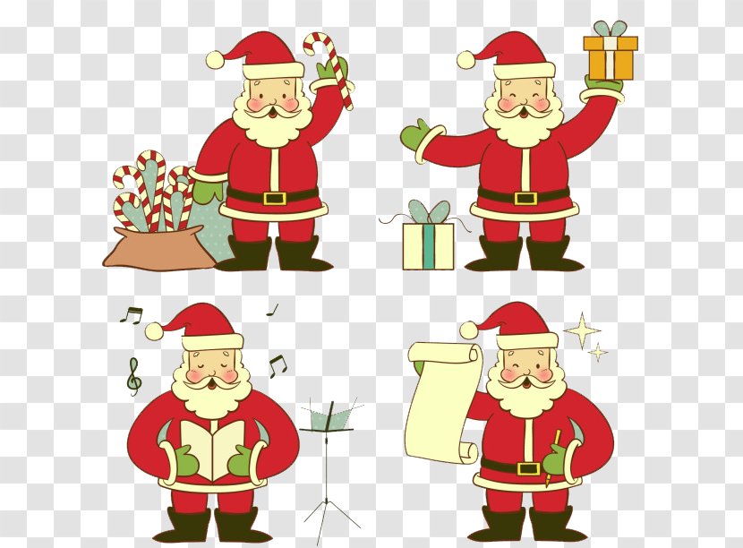 Santa Claus Christmas Ornament Clip Art - Elf Transparent PNG