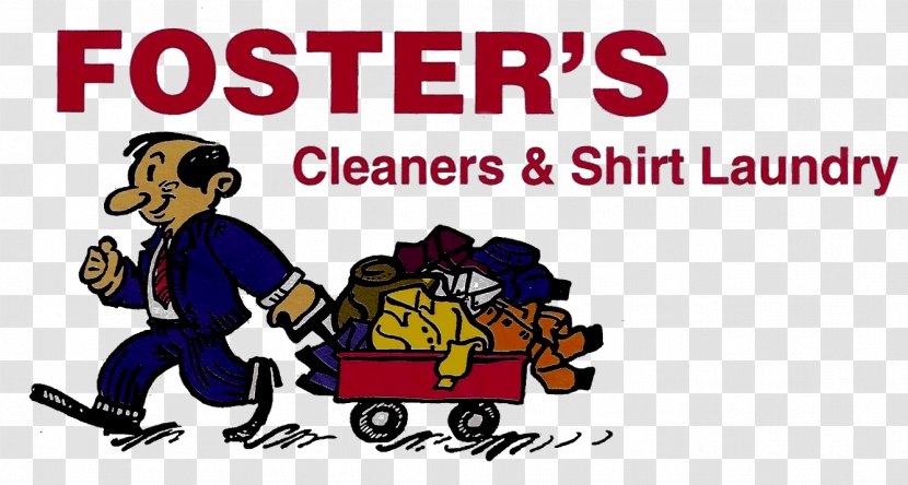 Foster's Cleaners & Shirt Inc Dry Cleaning Laundry - Text - Omo Detergent Transparent PNG