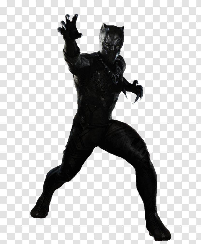 Black Panther Superhero Movie Film Clip Art - Youtube Transparent PNG