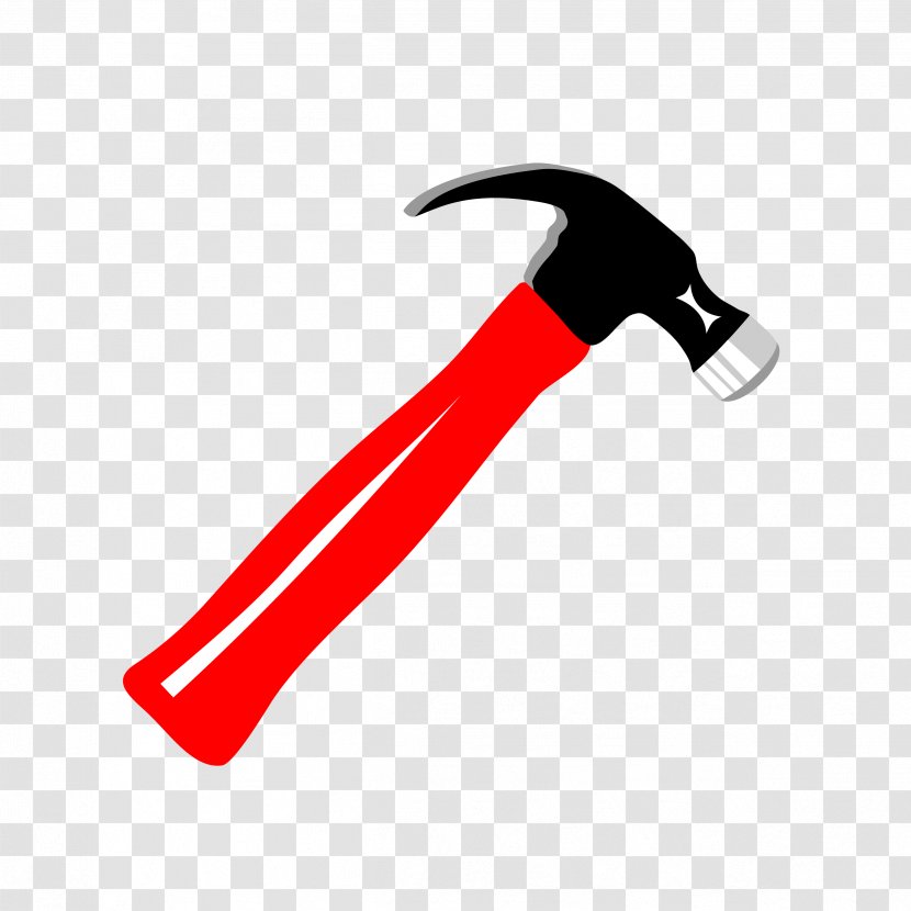 Hammer Tool Drawing - Empresa - Cartoon Red Transparent PNG