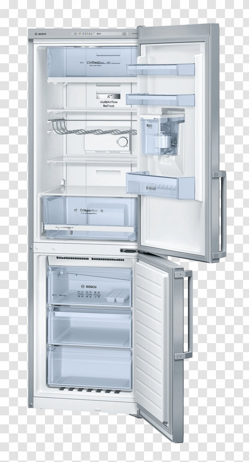Refrigerator Home Appliance Freezers Auto-defrost Robert Bosch GmbH - Major - Fridge Transparent PNG