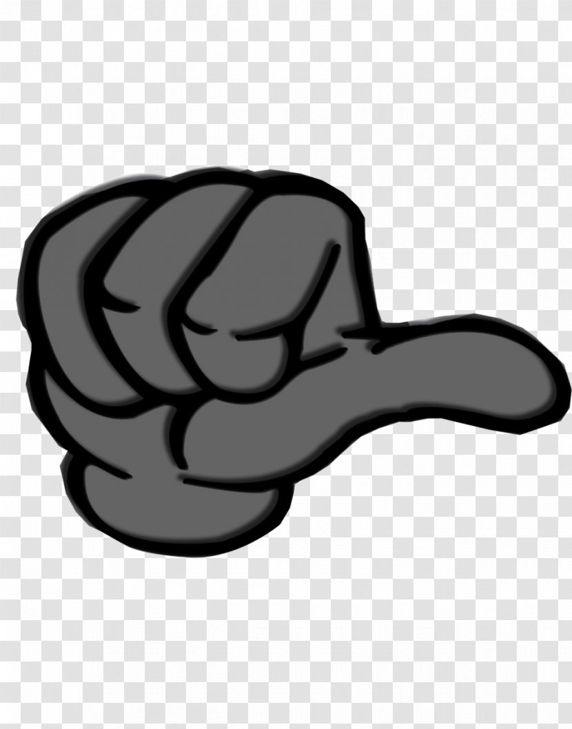 Thumb Signal Finger Hand Clip Art - Headgear - Jeff Hardy Transparent PNG