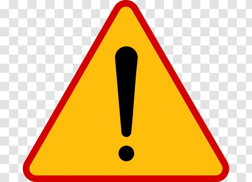 Traffic Sign Symbol Warning - Danger Transparent PNG