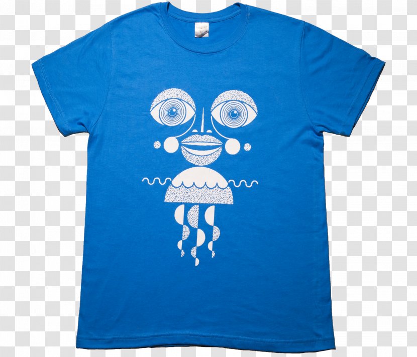 T-shirt Hoodie Clothing Sleeve - Cobalt Blue Transparent PNG
