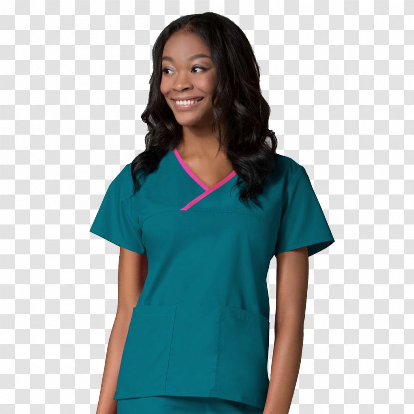 T-shirt Scrubs Nurse Uniform Clothing - Tunic - Racks Transparent PNG