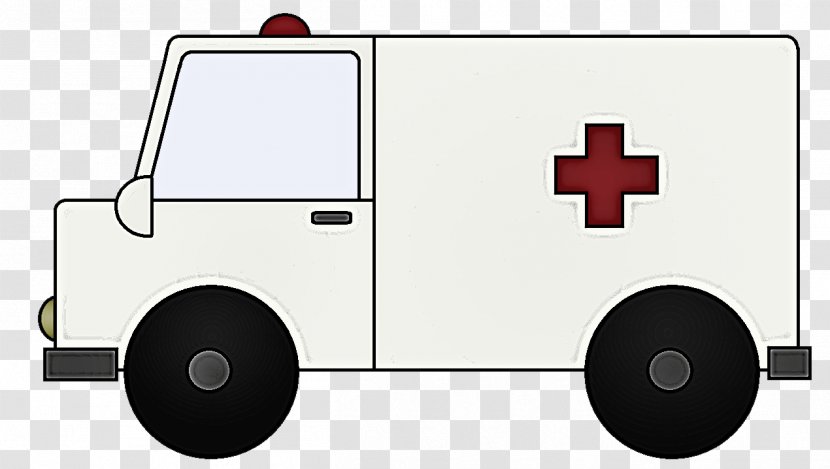 Motor Vehicle Emergency Transport Mode Of Line - Ambulance Transparent PNG