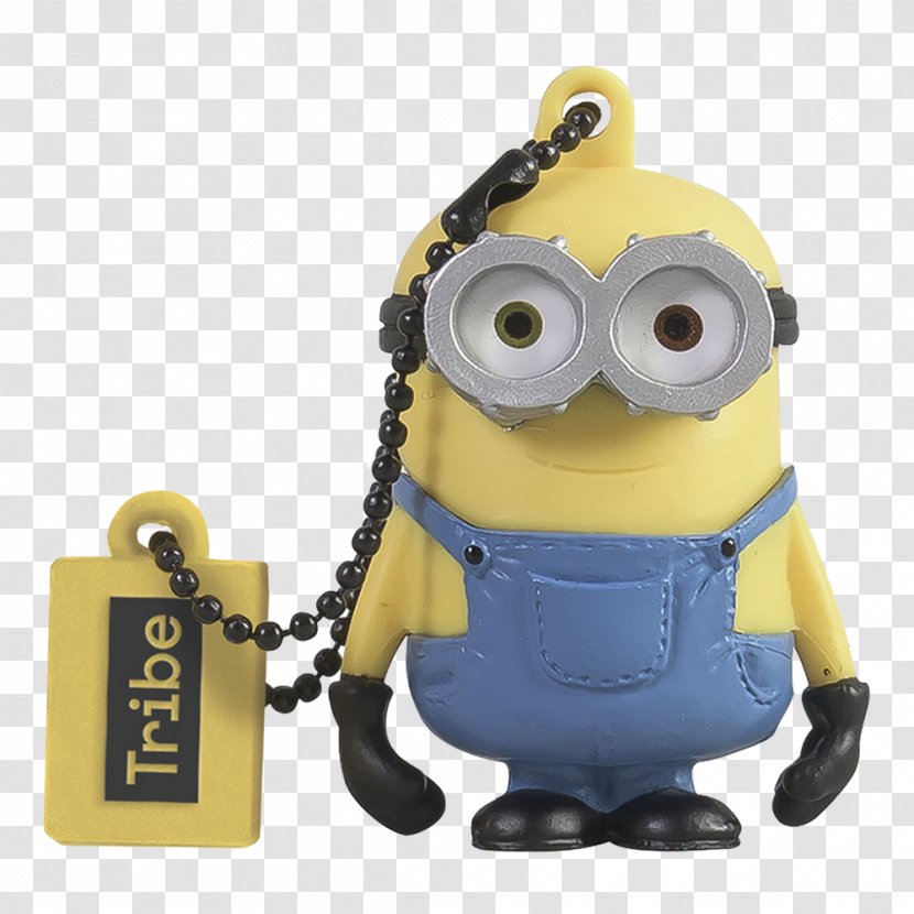 Bob The Minion USB Flash Drives Computer Data Storage Kevin Memory - Usb Transparent PNG