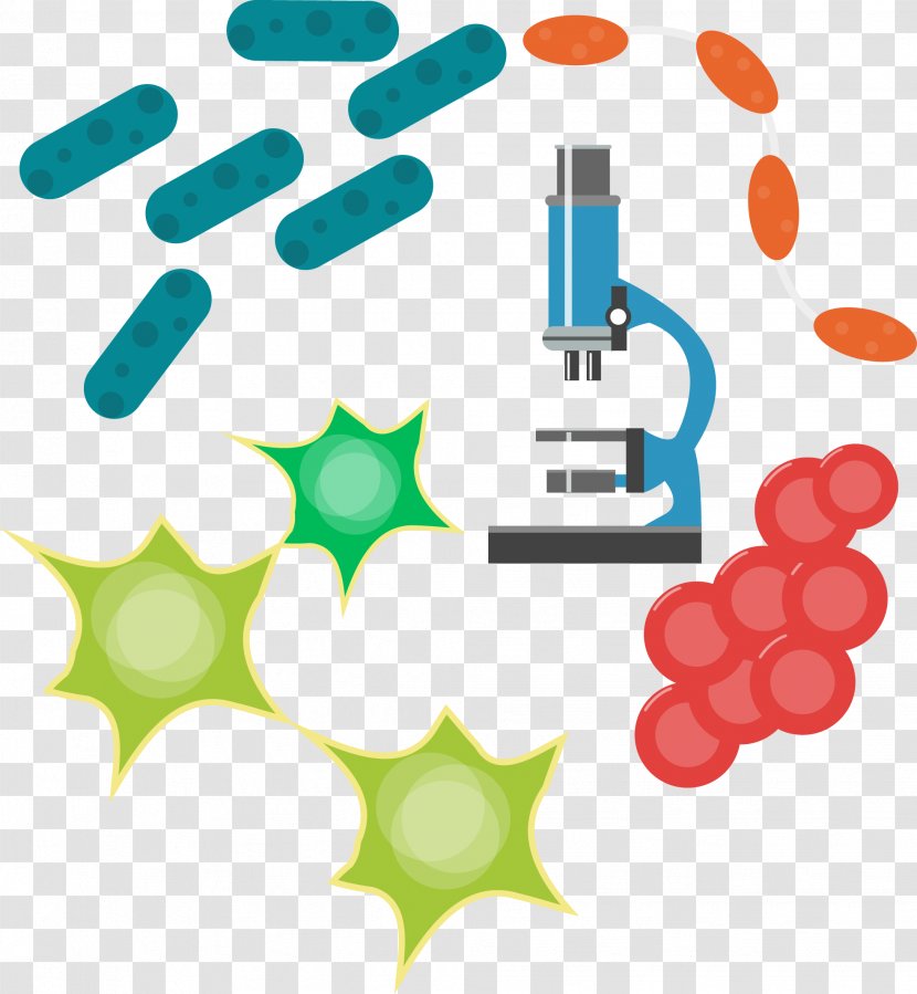 Microscope Clip Art - Vector Hand-painted Transparent PNG