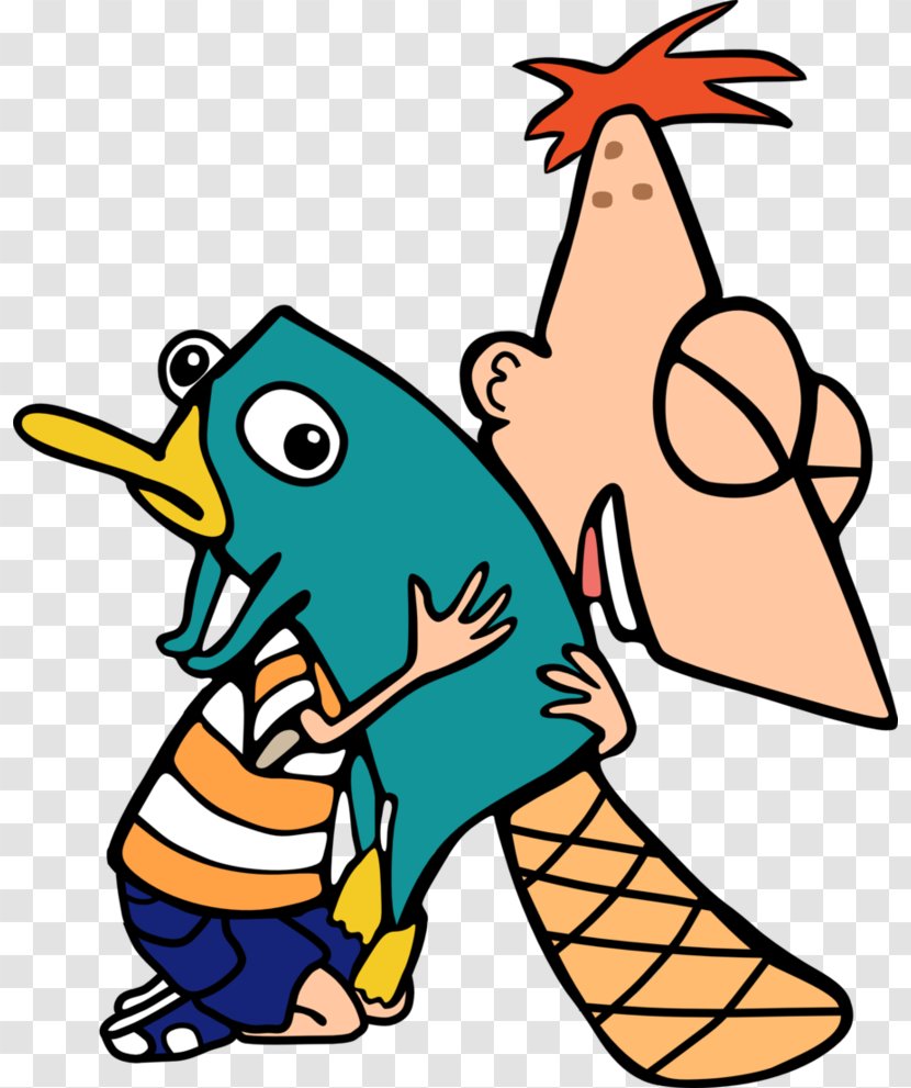 Perry The Platypus Coloring Book Phineas Flynn Ferb Fletcher - Infant - Organism Transparent PNG
