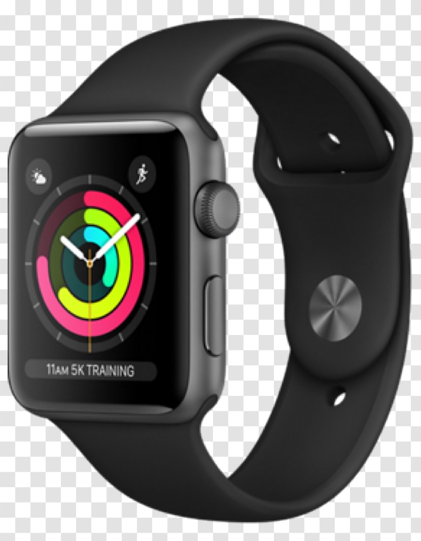 Apple Watch Series 3 2 Smartwatch - Mobile Phones - Space Aluminum Transparent PNG