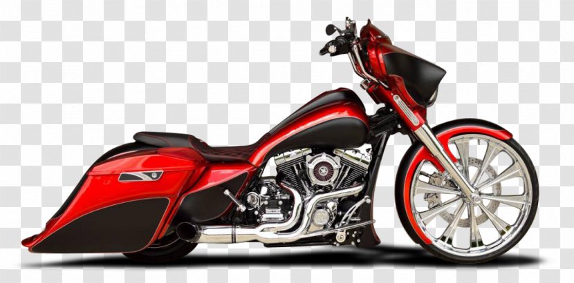 Motorcycle Car American Suspension Harley-Davidson Electra Glide - Wheel - Harley Transparent PNG