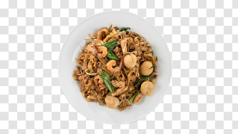 Chow Mein Lo Chinese Noodles Fried Pad Thai - Dish - Shrimp Transparent PNG