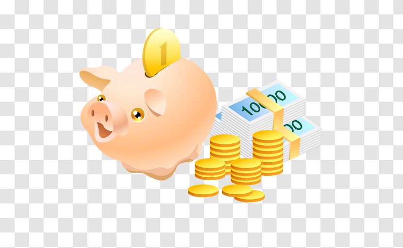 Money Bag Piggy Bank Saving - Safe Transparent PNG