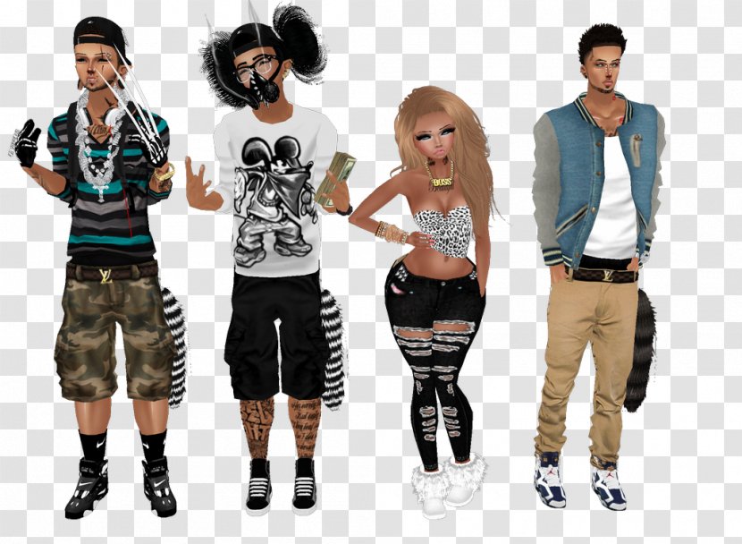IMVU Avatar Instant Messaging Download Image - Silhouette Transparent PNG