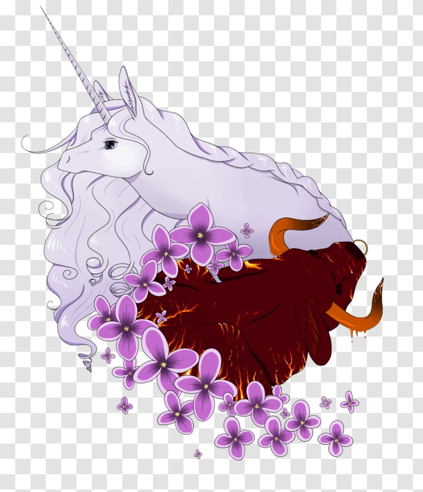 Unicorn Horn Schmendrick Tattoo Amalthea - Pegasus Transparent PNG