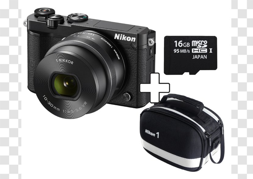 Nikon 1 J3 Mirrorless Interchangeable-lens Camera Lens - Digital Cameras Transparent PNG