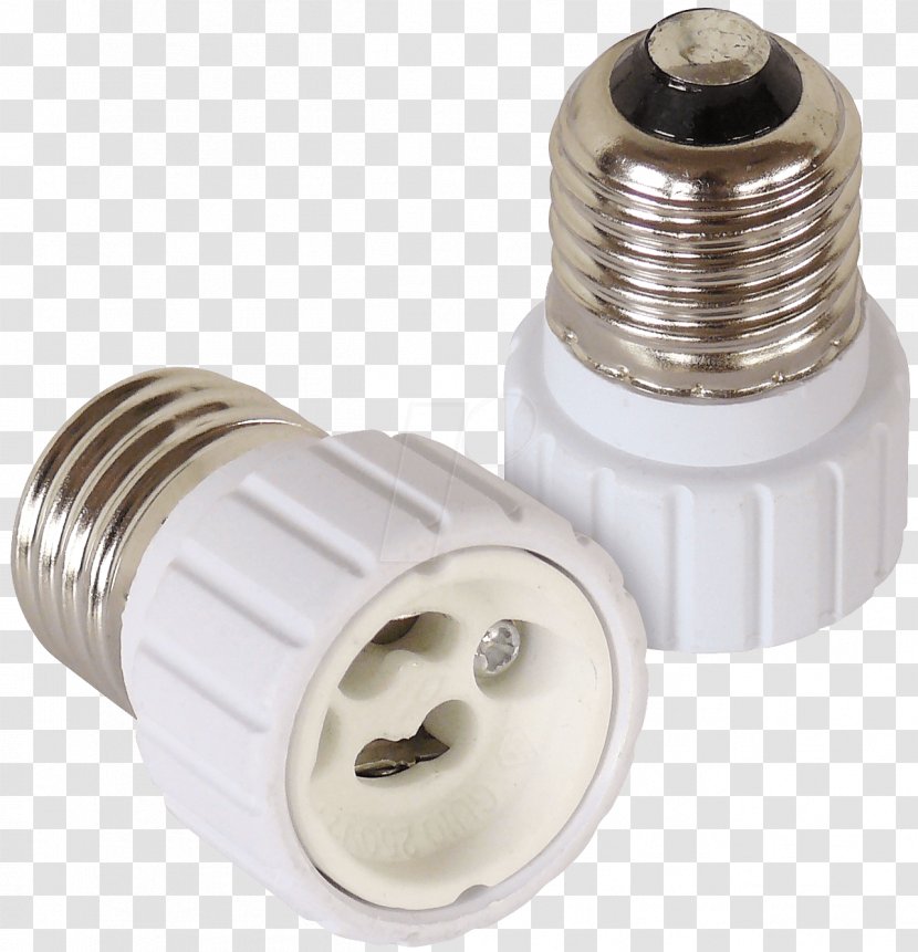 Edison Screw Lightbulb Socket LED Lamp Bi-pin Base - Volt Transparent PNG