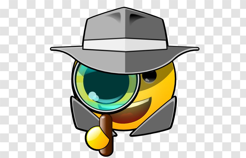 Prairie Investigations Private Investigator Detective Emoticon Smiley - Yellow - Investigation Transparent PNG