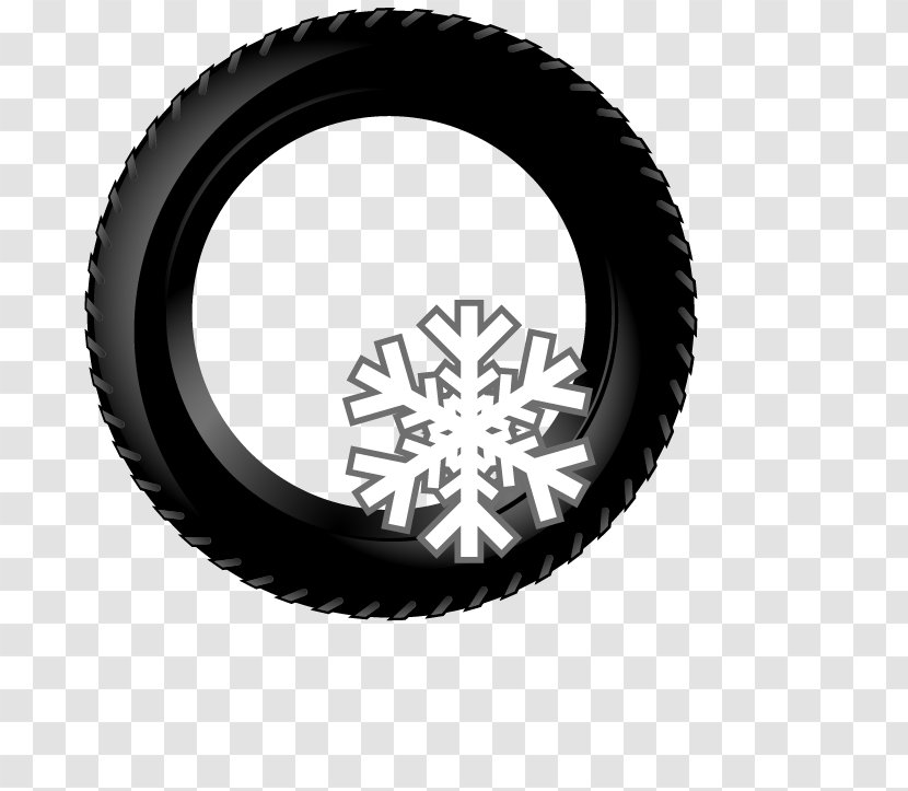 Snow Tire Car Wheel Rim - Black Wheels Transparent PNG