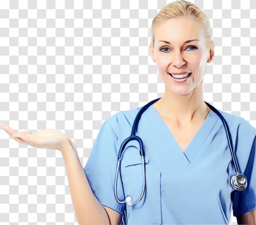 Nurse Cartoon - Thumb - Scrubs Transparent PNG