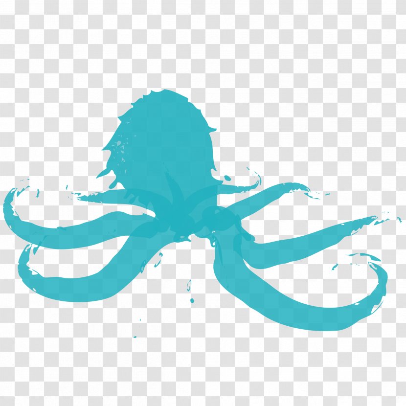 Octopus Logo Desktop Wallpaper Clip Art - Marine Invertebrates - Ball Transparent PNG