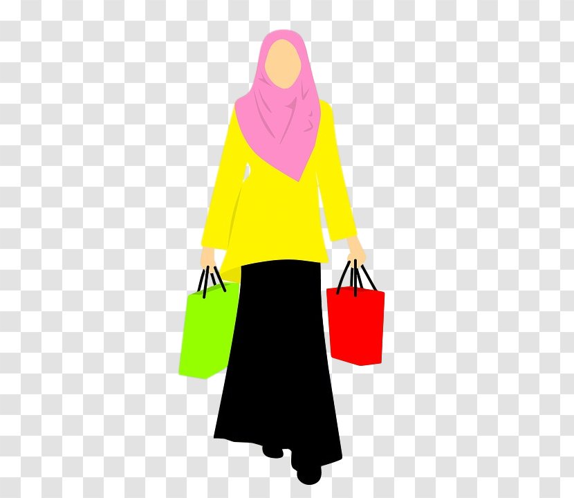 Muslim Image Tote Bag Fashion Hijab - Fictional Character Transparent PNG