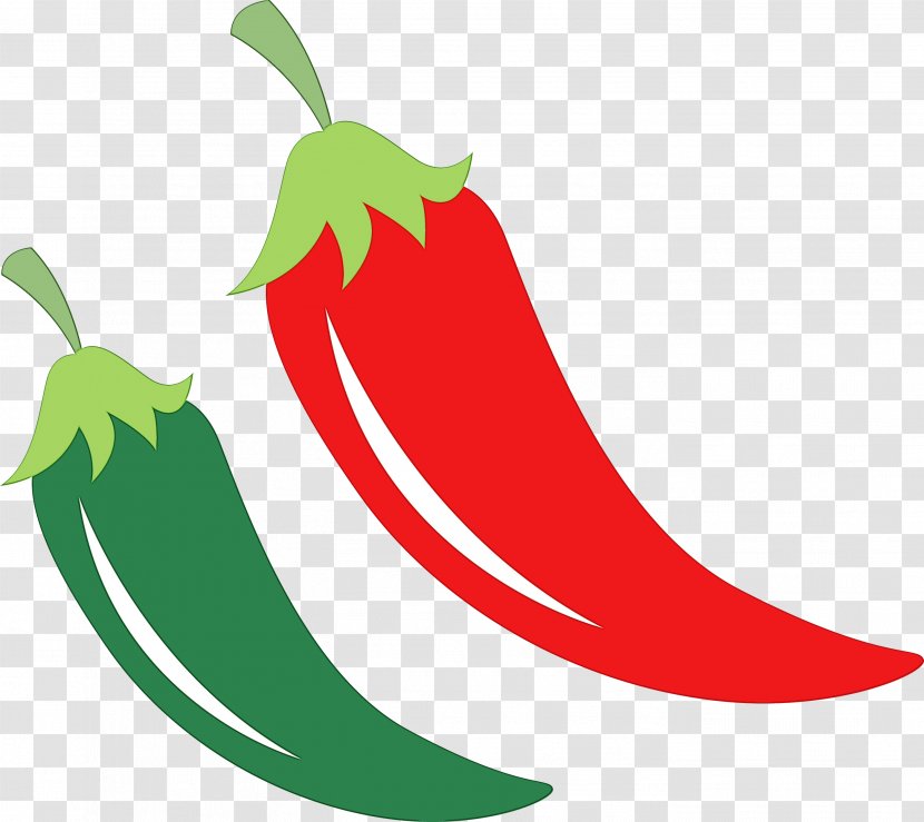 Tabasco Pepper Cayenne Chili Clip Art Paprika - Leaf - Vegetable Transparent PNG