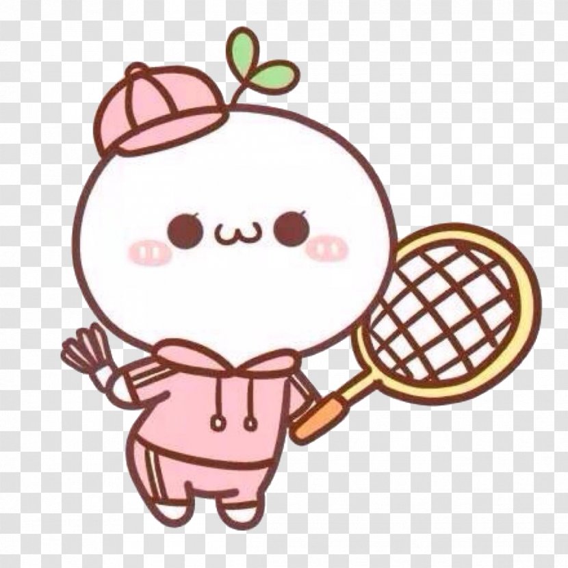 Badminton Cartoon Sport - Play Long Grass Dough Transparent PNG