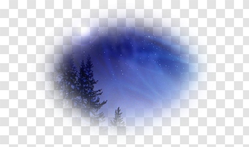 Desktop Wallpaper Computer Night Winter - Sky - Ciel Transparent PNG