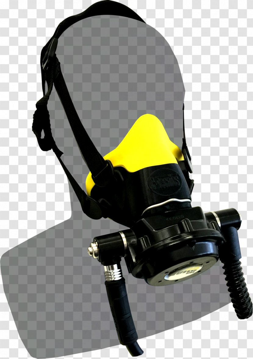 Gas Mask Oxygen Breathing - Underwater Diving Transparent PNG