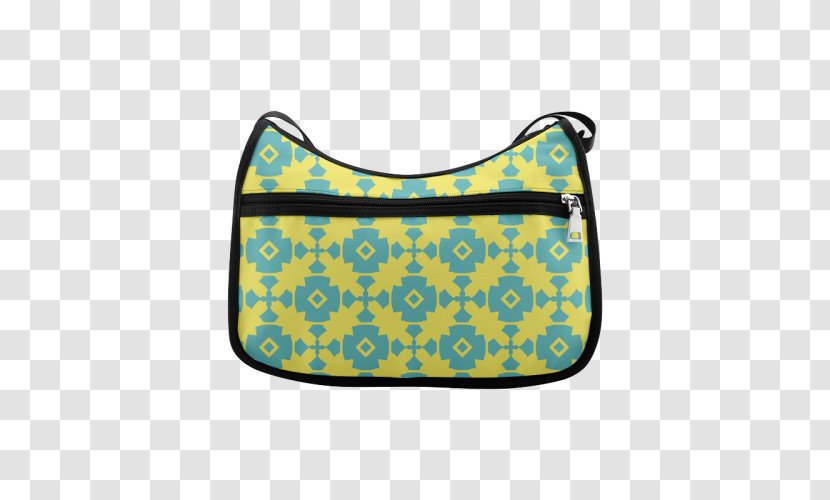 Messenger Bags Body Bag Saddlebag Fashion - Aqua - Yellow Geometric Transparent PNG