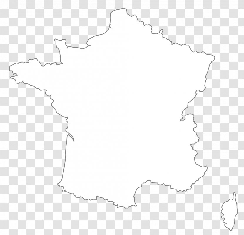 Black And White Monochrome Photography Drawing - France Transparent PNG