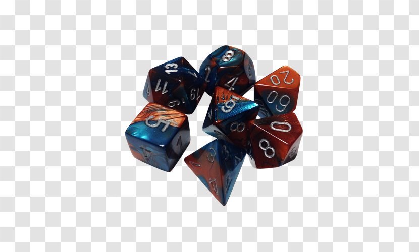 Cobalt Blue Dice - Flower Transparent PNG