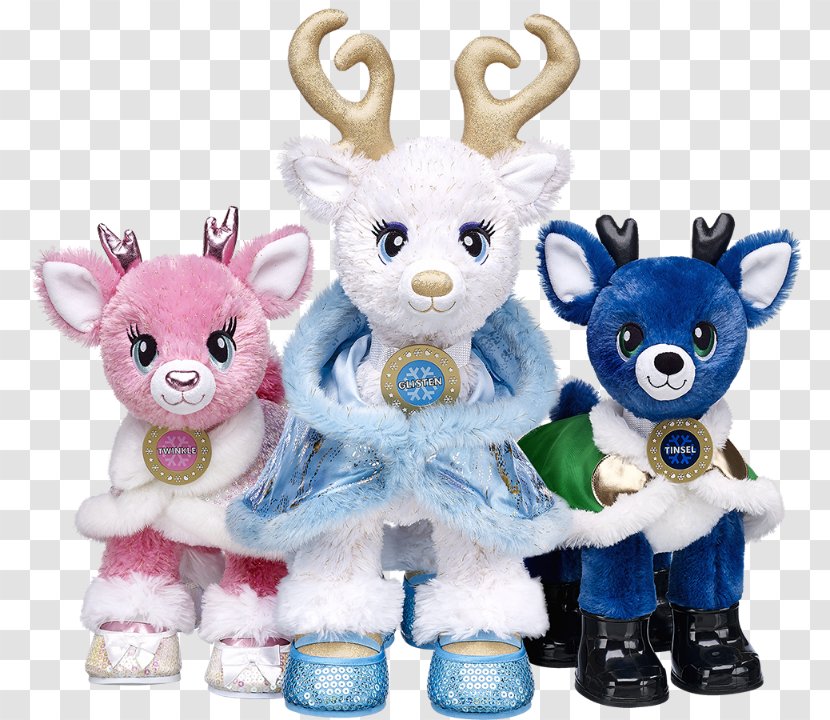 Santa Claus Build-A-Bear Workshop Reindeer Toy - Tree - Build A Bear Transparent PNG