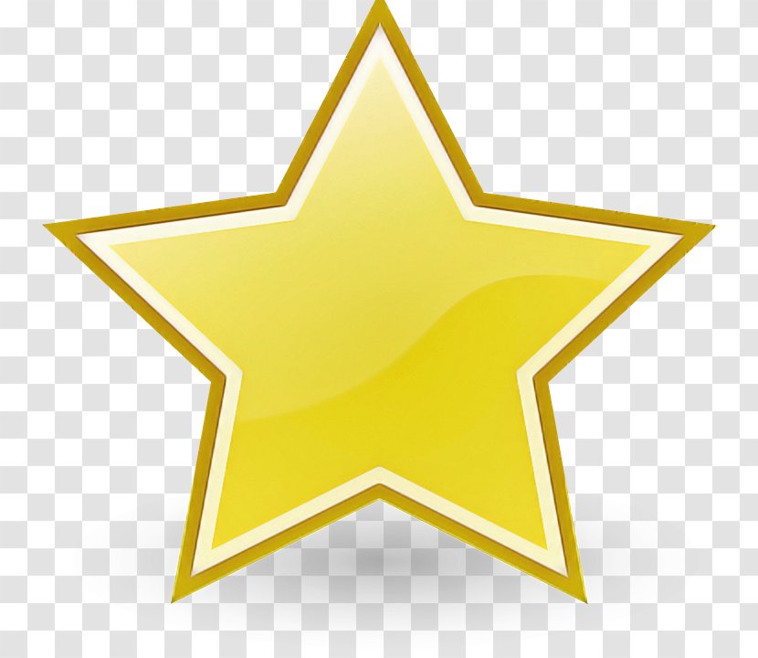 Yellow Star Symbol Astronomical Object Logo Transparent PNG