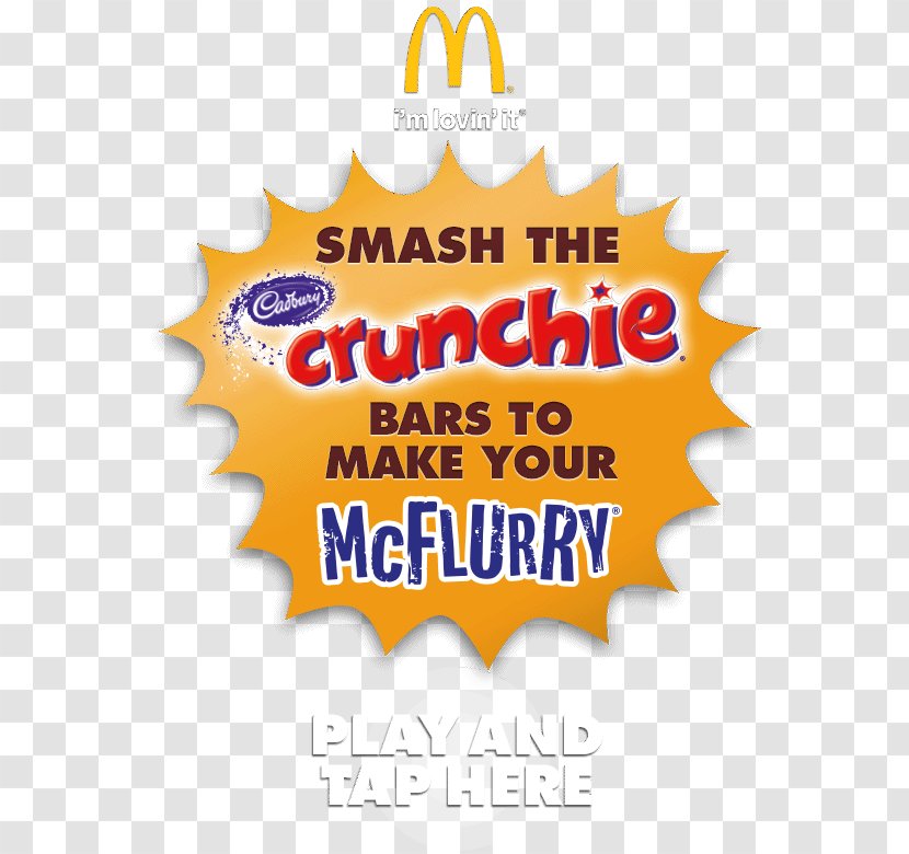 Crunchie Logo Brand Font - Cadbury - Macca Transparent PNG