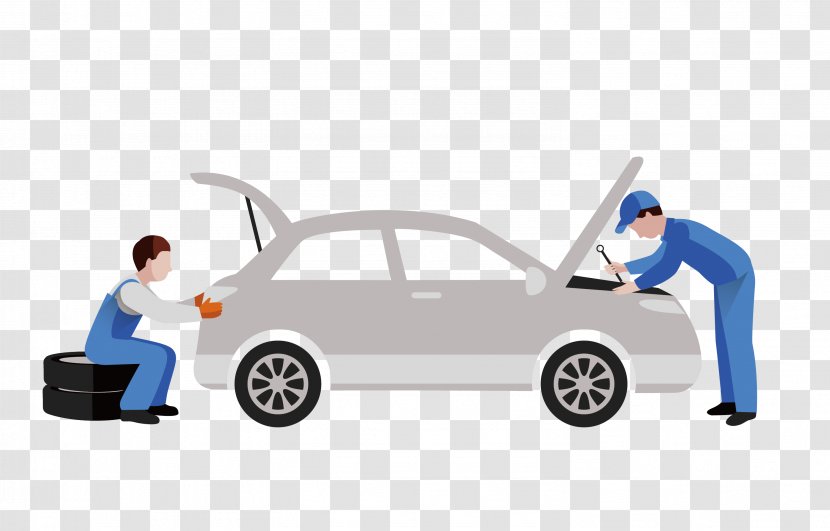 Car Daihatsu Automobile Repair Shop Auto Mechanic - Motor Vehicle - Workers Transparent PNG