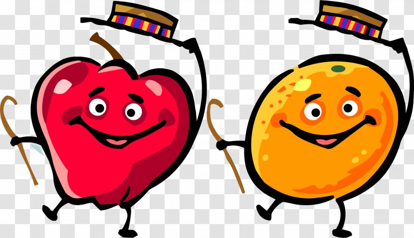 Fruit Dance Cartoon - Fruits Transparent PNG