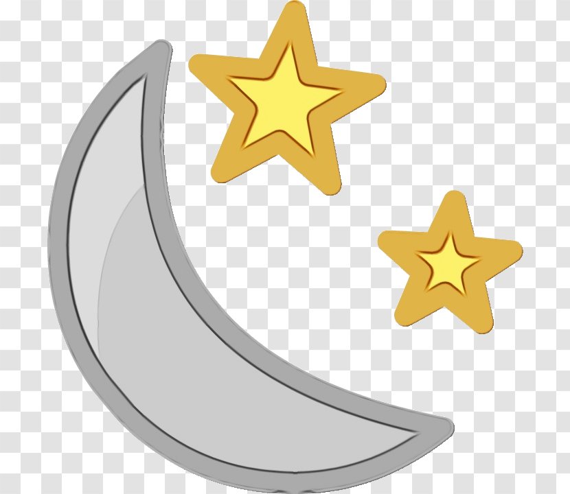Star Emoji - Crescent Transparent PNG