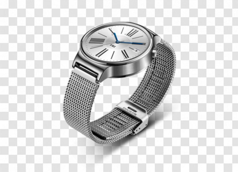 Huawei Watch 2 Smartwatch Stainless Steel - Mesh Hardware Cloth Transparent PNG