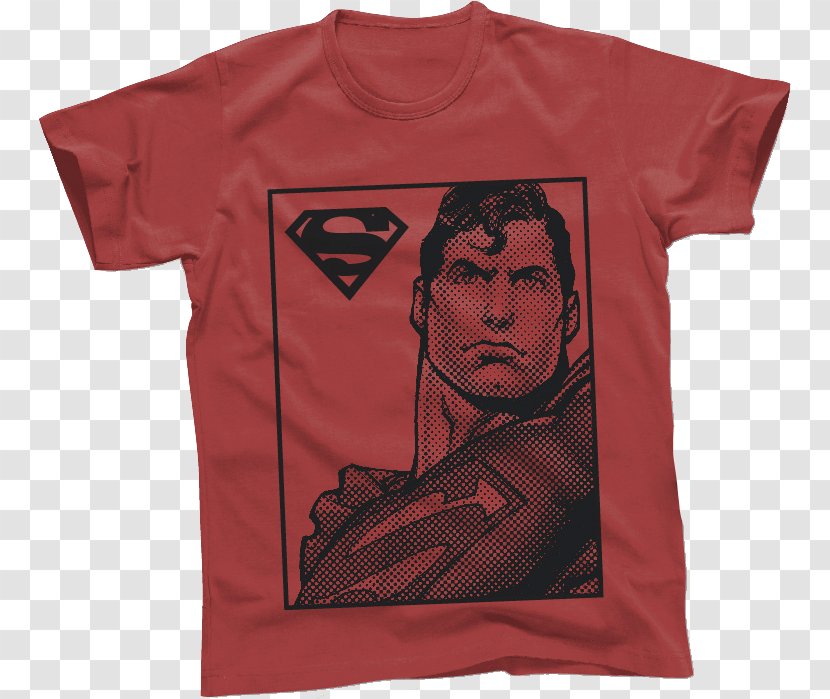 T-shirt Sleeve Outerwear Superman: The Legend - Brand Transparent PNG